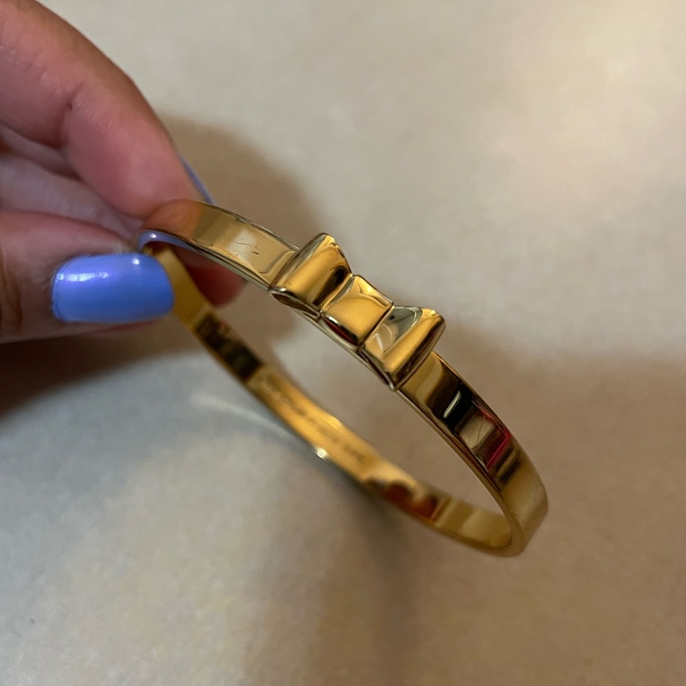 Kate Spade Gold Bow Bangle